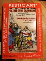 Festival de la carte postale et du graphisme Enghien-les-Bains – Lot de 32 cartes postales