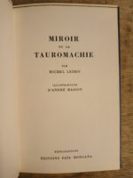 Miroir de la tauromachie