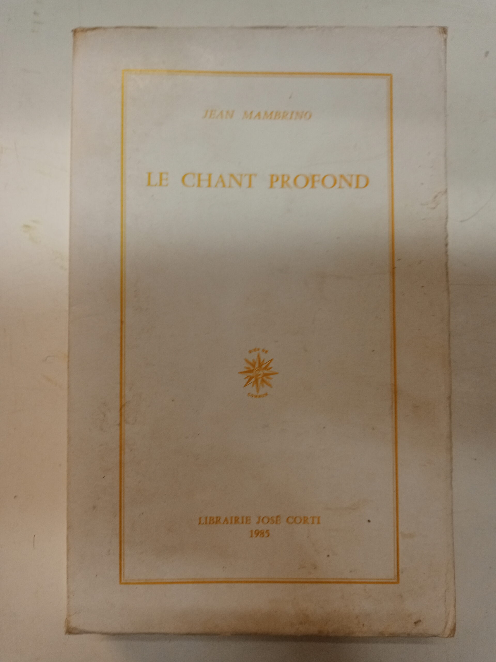 Le chant profond