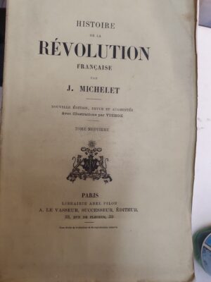 Histoire de Révolution française - Tomes 1 à 9- pièce