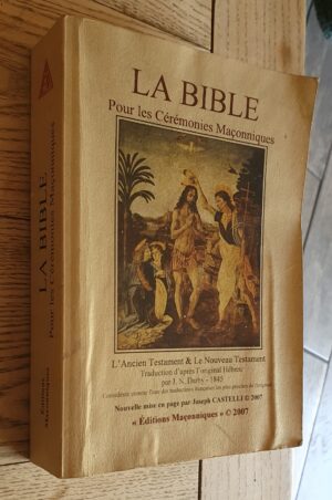 La Bible pour les cérémonies Maçonniques