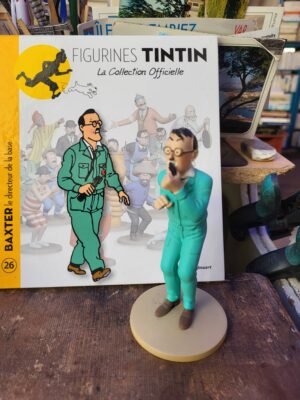 Figurine Tintin n°26- Baxter le directeur de la base