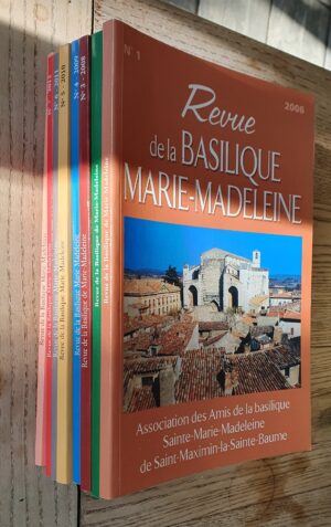 Revue de la Basilique Marie-Madeleine - Lot de 8 revues