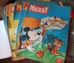 Le journal de Mickey – Lot  ou pièce- 101,107,108, 110, 112,114, 116, 117,119,120, 126, 127, 130