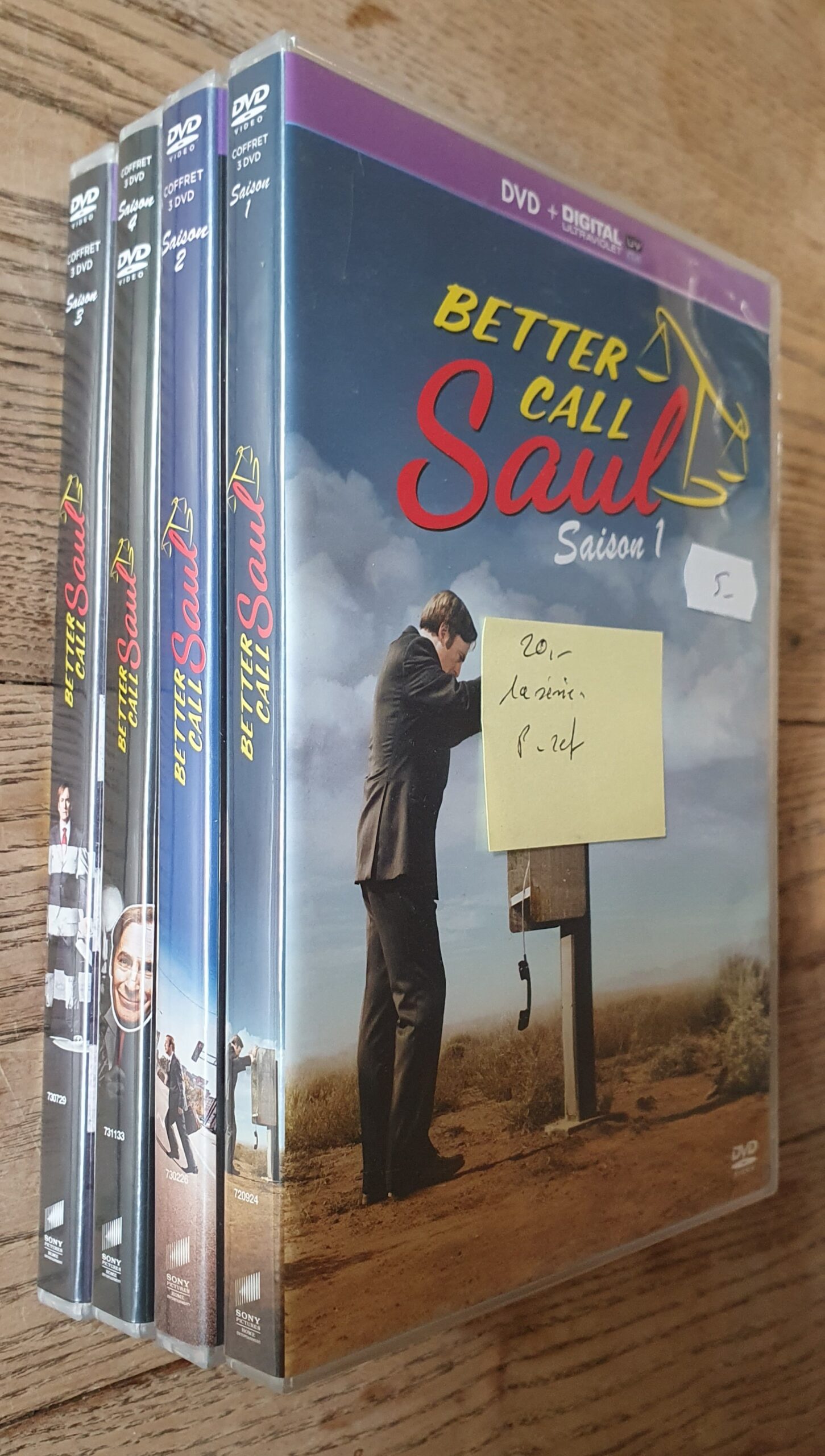 Better Call Saul – Lot Saisons 1 à 4- Dvd