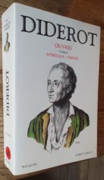 Diderot – Oeuvres tome IV – Esthétique – Théâtre