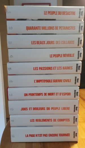 La Grande Histoire Des Français Sous L'Occupation- 10 tomes