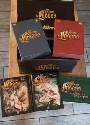 Les Chroniques de guerre de Lodoss - coffret DVD et mangas