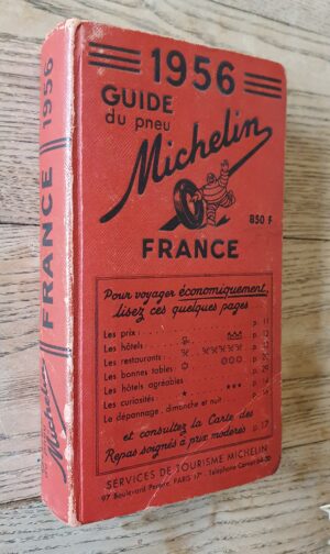 Guide Michelin France 1956