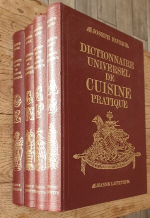 Dictionnaire universel de cuisine pratique, 4 tomes