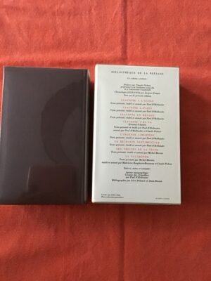COLETTE / numéro 314 de la Bibliothèque de la Pléiade/ Œuvres Tome 1: CLAUDINE À L'ÉCOLE , CLAUDINE A PARIS, CLAUDINE EN MÉNAGE, CLAUDINE S'EN VA, L'INGÉNUE LIBERTINE, LA RETRAITE SENTIMENTALE, LES VRILLES DE LA VIGNE,  LA VAGABONDE / Éditions GALLIMARD 1986