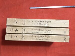 Léon BLOY/ Le Mendiant Ingrat/ 3 tomes (1894-1897 1900-1902 1905-1908) du journal/ Éditions François BERNOUARD 1948/ exemplaires numérotés 1347 sur 1755
