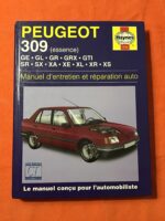 I M COOMBER/ PEUGEOT 309 (essence) /GE • GL – GR – GRX – GTI SR – SX – XA – XE • XL – XR – XS / Manuel d’entretien et réparation auto/ Éditions Haynes 1999