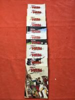 Capt’ain SWING/ Lot de 11 petits formats (pocket comics)/ numéros 155,159,160,161,162,163,164,165,166,167,173/ Éditions Aventures et Voyages (Mon Journal)/ 1979, 1980.