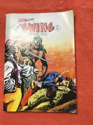 Capt’ain SWING/ Lot de 11 petits formats (pocket comics)/ numéros 155,159,160,161,162,163,164,165,166,167,173/ Éditions Aventures et Voyages (Mon Journal)/ 1979, 1980.