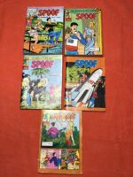 SPOOF/ Les aventures de Jerry LEWIS/ Lot de 3 petits formats (pocket comics) numéros 48,49,50, et de 2 recueils  (640 et 700) de 5 et 3 revues portant les  numéros 31,32,33,34,35 et 36,37,38/ Éditions AREDIT/ 1977, 1978, 1980