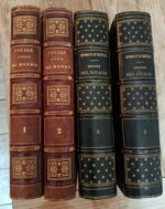 Voyage Autour Du Monde / Dumont D’Urville / Lot 4 Tomes / 2 Tomes 1848 Et 2 Tomes 1869