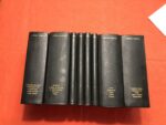 Guillaume APOLLINAIRE/ Œuvres complètes en 4 volumes et 4 coffrets/ sous la direction de Michel DÉCAUDIN/ Préface: Max-Pol FOUCHET/ Iconographie rassemblée par Marcel ADÉMA/ Maquette: Pierre FAUCHEUX/. Fac-similés réalisés par Daniel JACOMET/ Édition BALLAND et LECAT 1966/ ensemble numéroté 4569 sur 5500.