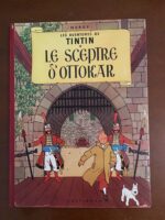 HERGÉ/ Les Aventures de TINTIN/ LE SCEPTRE D’OTTOKAR/ Éditions CASTERMAN 1961 (BDM: série B30).