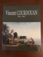 Catalogue de l’exposition Vincent  COURDOUAN (1810 1893) au Musée d’Art de TOULON (27 octobre 2000 – 4 février 2001)/ réalisation et préface: Brigitte GAILLARD conservateur, commissaire d’exposition/ un des 1500 exemplaires imprimés.