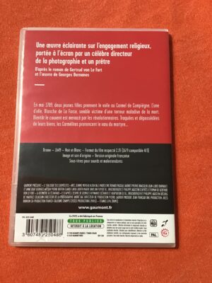 Le Dialogue des Carmélites/ Philippe AGOSTINI et Raymond Léopold BRUCKBERGER 1960/ DVD/ VF/ GAUMONT 2018