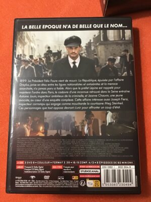 PARIS POLICE 1900 1905/ SÉRIE TV/  INTÉGRALE des 2 SAISONS (14 épisodes de 60 minutes) en 5 DVD/ STUDIOCANAL 2023