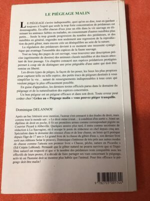 Le Piégeage Malin/ Dominique DELANNOY/ Éditions CREPIN-LEBLOND et Cie 1998