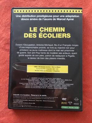 Le Chemin des Écoliers/ Michel BOISROND 1959/ VF/ Collection « L’inoubliable Lino VENTURA »/ DVD/ éditions Atlas 2006