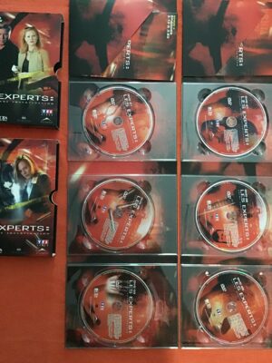 Les Experts/ (Crime Scene Investigation)/ série télévisée/ saisons 1, 2 et 3/ Lot de 6 coffrets/ 18 DVD/ 69 épisodes/ VF/ VOST/ Éditions TF1 Vidéo 2003 et 2004
