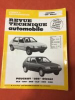 Revue Technique Automobile/  Conduite et entretien des PEUGEOT 205 DIESEL/ GLD, GRD, SRD, XRD, XAD/ Éditions Techniques pour l’Automobile et l’Industrie 1992