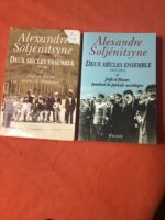 Alexandre SOLJÉNITSYNE/ Deux siècles ensemble/ Tome I: 1795-1995 Juifs et Russes avant la Révolution/ Tome II: 1917-1972 Juifs et Russes pendant la période soviétique/ Traduction du Russe: Anne KICHILOV, Georges PHILIPPENKO, Nikita STRUVE/ Le Grand livre du mois 2002 pour le tome I, Éditions FAYARD 2002 pour le tome II