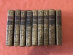 Alexis PIRON/ Oeuvres Complètes publiées par Jean-Antoine RIGOLEY de JUVIGNY/ 9 tomes/ Pierre Théophile BARROIS 1777