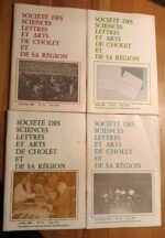 Societe Des Sciences Lettres Et Arts De Cholet Et De Sa Region / Lot De Revues 1990 Societe Des Sciences Lettres Et Arts De Cholet Et De Sa Region / Lot De Revues 1990