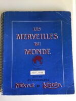 Les Merveilles du Monde/ Volume 4/ 1957-1958/ Les Chocolats NESTLÉ et KOHLER/ album complet de ses 36 séries d’images (série 61 à série 96) collées