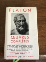 PLATON/ Oeuvres Complètes II/ Traduction nouvelle et notes par Léon ROBIN avec la collaboration de M.-J MOREAU/ Volume 64 de la « Bibliothèque de la Pléiade »/ Éditions NRF GALLIMARD/ édition de 1950, impression de 1955.