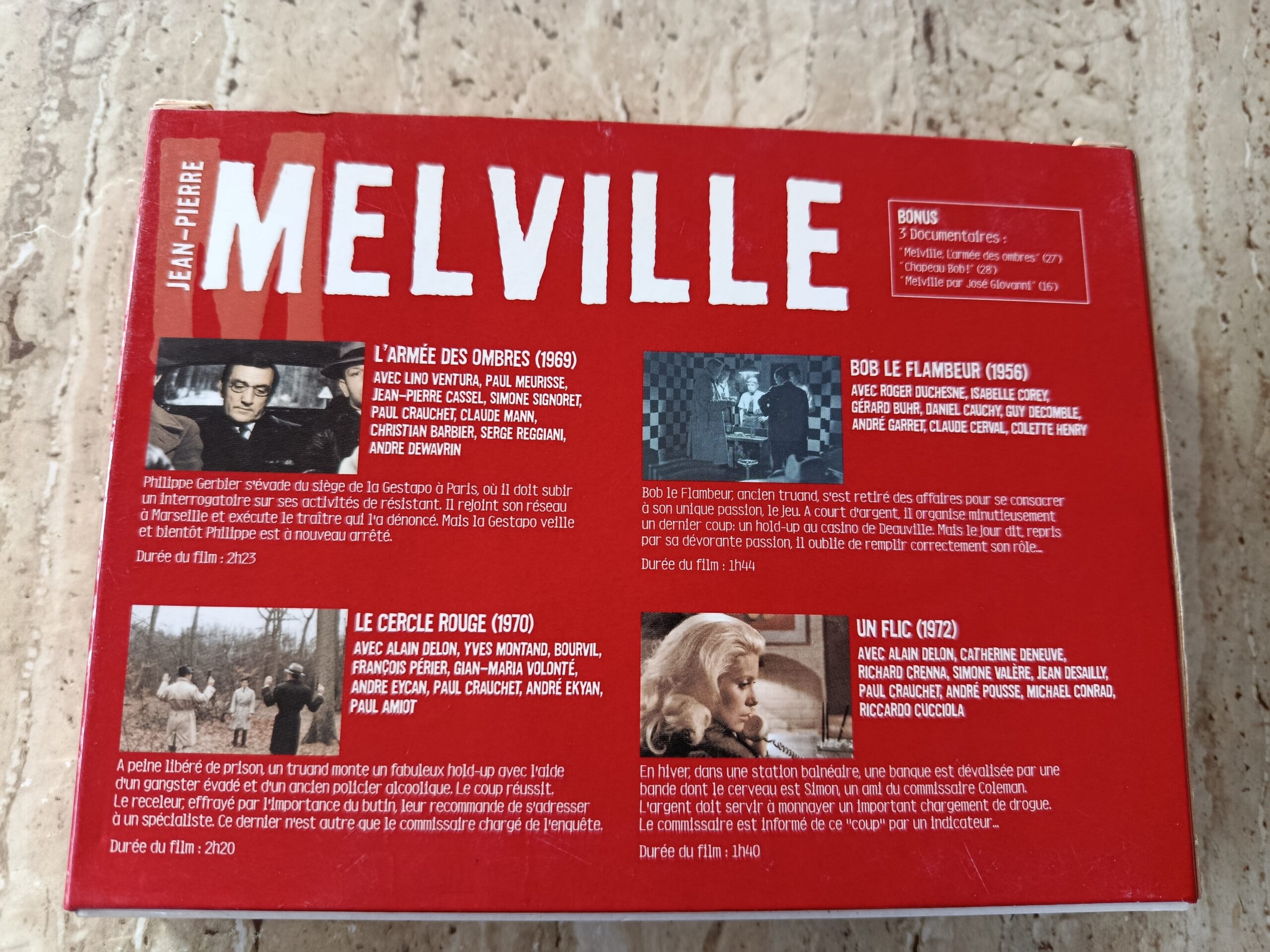 Jean-Pierre Melville / Coffret 4 DVD