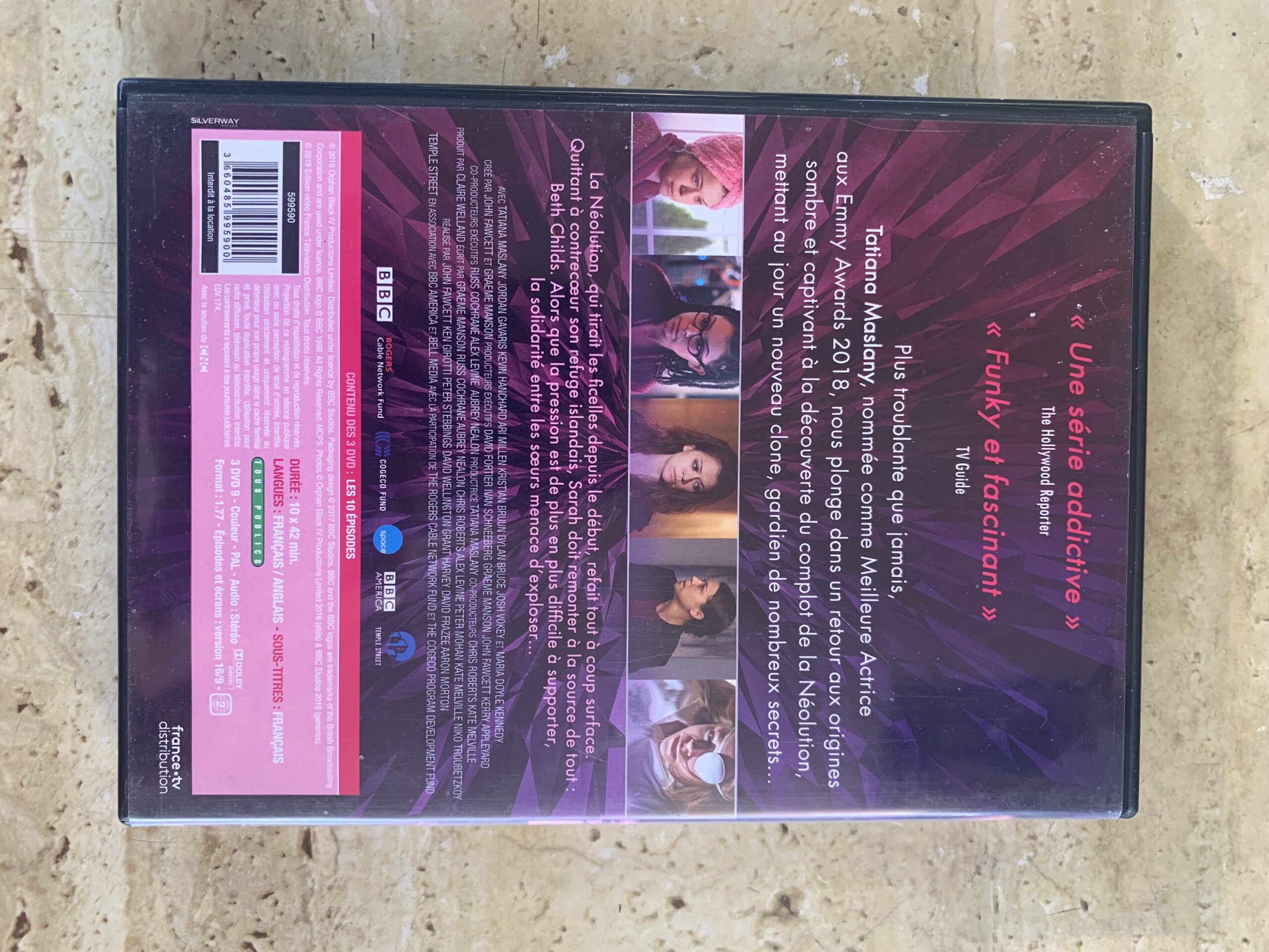 Orphan Black / saison 4 intégrale / bbc / DVD