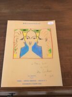 Catalogue de vente aux enchères/ Hôtel DROUOT 12 mars 2010/ Guy MARTIN expert/ Vente organisée par S.V.V Hubert BRISSONNEAU/ Collection Francis COULON (dessins, photographies, autographes….de Jean MARAIS et Jean COCTEAU/ Bibliothèque du relieur Pierre-Lucien MARTIN/