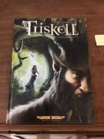 Audrey ALWETT (scénario)/ Rémi TORREGROSSA (dessin)/ TRISKELL/ Tome 3: Le Cornu de Brocéliande/ Collection « contes de Bretagne »/ Éditions SOLEIL CELTIC 2012/ Album dédicacé par son dessinateur