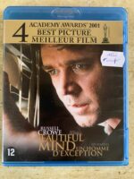 A Beautiful Mind / Un homme d&rsquo;exception / Russel Crowe / Ron Howard / ED Harris / Bluray disc