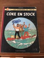 HERGÉ/ Les Aventures de TINTIN/ COKE EN STOCK/ Éditions CASTERMAN 1958