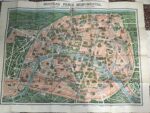 Plan recto verso/ Nouveau Paris Monumental itinéraire pratique de l’étranger dans Paris/ Monuments et Vues des environs de Paris/ Éditions A.LECONTE (1929?)