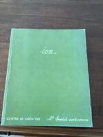 Collectif/ ION./ Numéro spécial sur le cinéma/ réédition de 1999 de l’unique numéro d’avril 1952 de cette revue et…manifeste du cinéma Lettriste