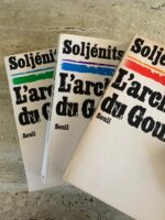 L&rsquo;Archipel du Goulag / Soljénitsyne / lot de 3 volumes / éditions Seuil