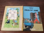 HERGÉ/ Les Aventures de TINTIN/ OBJECTIF LUNE/ Éditions CASTERMAN 1974