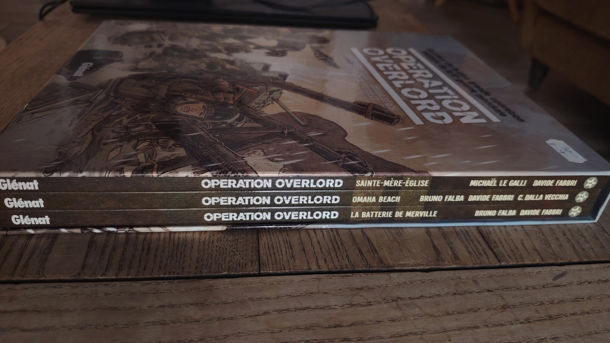 Operation overlord / Au coeur de la plus grand operation militaire de la IIe guerre mondiale / Coffret 3 volumes / Le Galli / Falba / Fabbri / Dalla Vecchia / Glénat / 2014