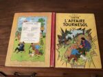 HERGÉ/ Les Aventures de TINTIN/ L’AFFAIRE TOURNESOL/ Éditions CASTERMAN/ Édition de 1957