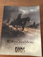Quand ESHMARADDON serra le poing/ KIT de Découverte pour GODS le jeu de rôle/ ARKHANE ASYLUM PUBLISHING 2019