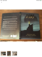 Bastien LECOUFFE-DEHARME et Julien BLONDEL/ GODS/ Jeu de rôle de Dark Fantasy/ supplément au Livre de base/ Livre: Aventures dans les Terres Sauvages/ ARKHANE ASYLUM PUBLISHING 2023 Bastien LECOUFFE-DEHARME et Julien BLONDEL/ GODS/ Jeu de rôle de Dark Fantasy/ supplément au Livre de base/ Livre: Aventures dans les Terres Sauvages/ ARKHANE ASYLUM PUBLISHING 2023